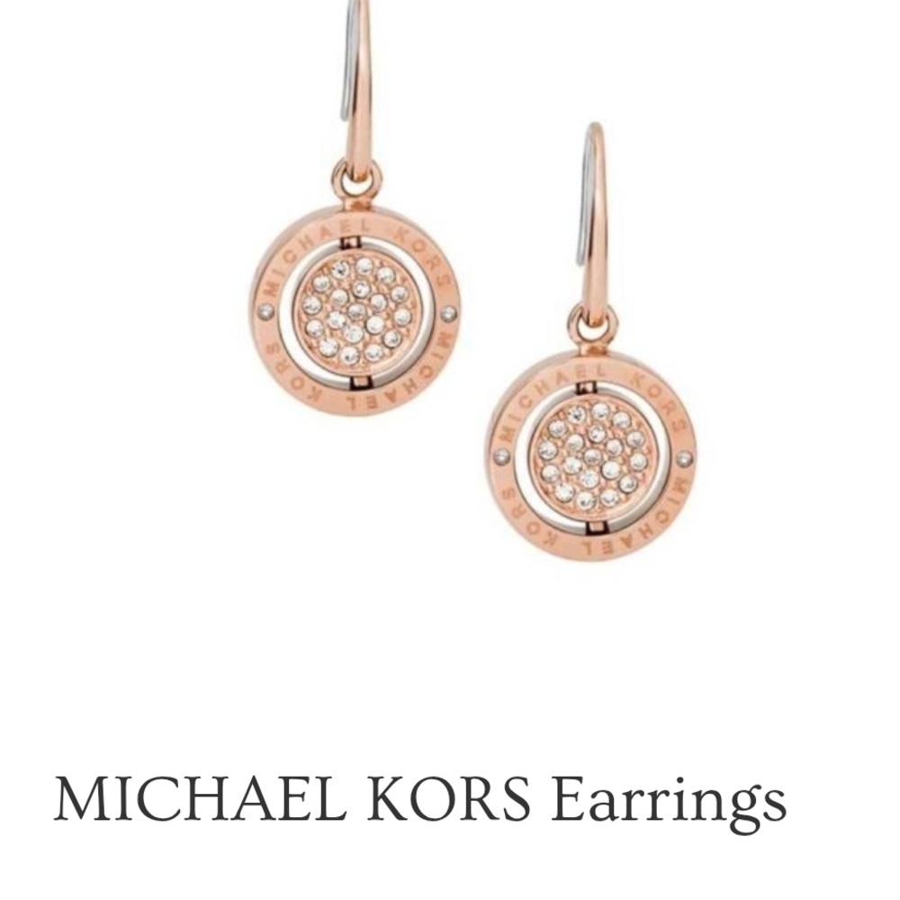 Michael Kors Rose Gold Earrings